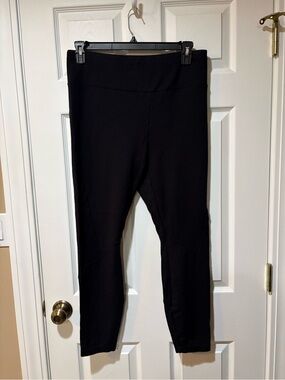CAbi Black High-Rise Stretch Leggings